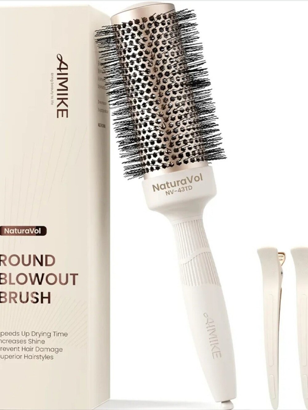 AMIKE NaturaVol Round Blowout Brush